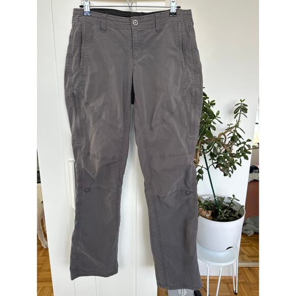 Kuhl Women's Spire Roll-Up Pants Charcoal Gray, Size 10 Reg, EUC - Picture 1 of 4